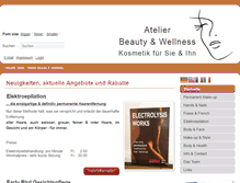 Tablet Screenshot of beautyconsult.ch